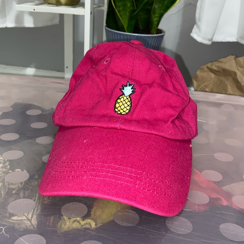 Pineapple baseball cap